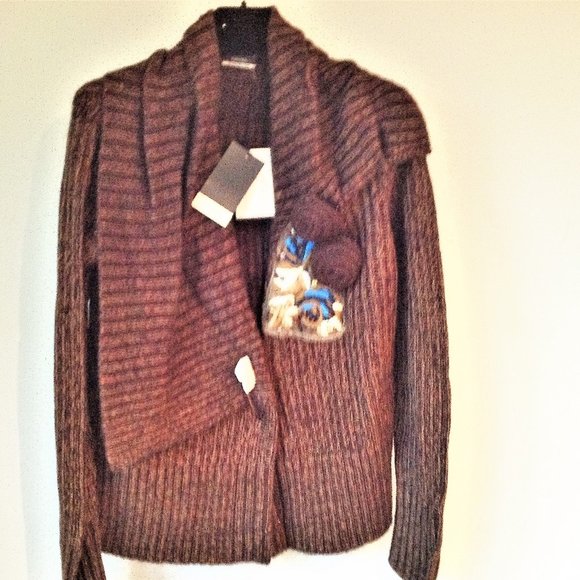 ORWELL KNIT VESTS IN WOOL/MOHAIRE  NWT - Picture 1 of 2